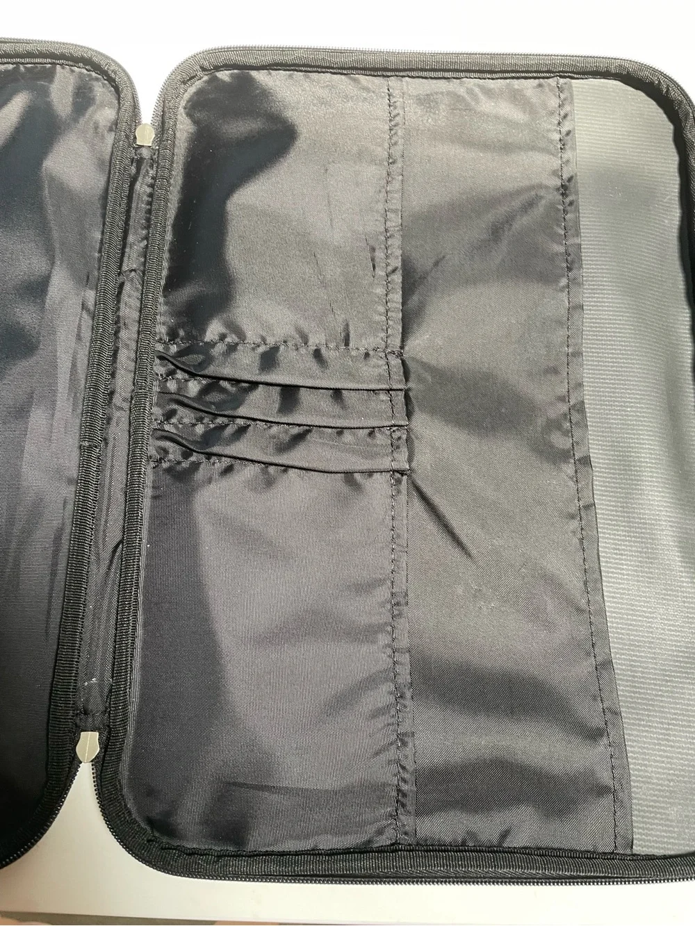 Black Leather Laptop Sleeve and laptop bag